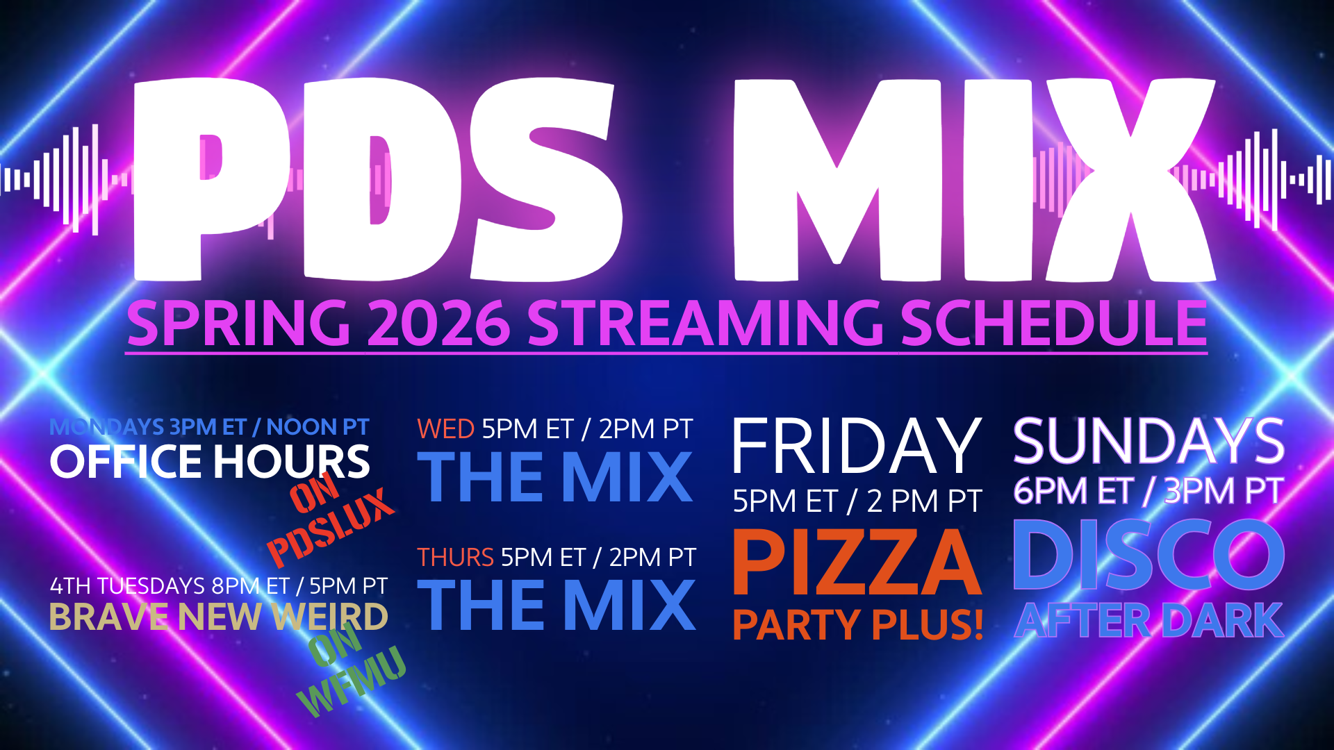 PDS MIX Streaming LIVE On Twitch